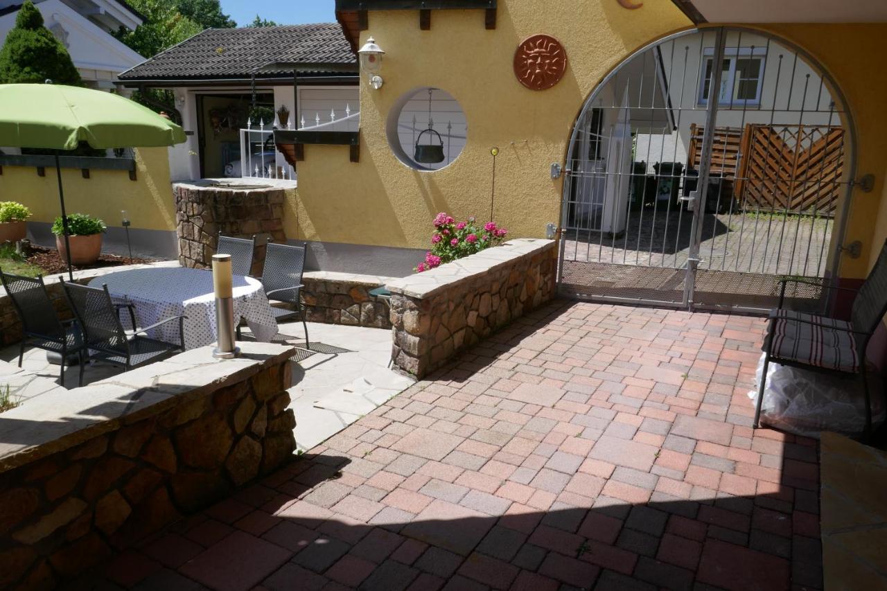 2 Zi - Fewo Schwarzwaldliebe Im Hexental, Terrasse Bollschweil Buitenkant foto
