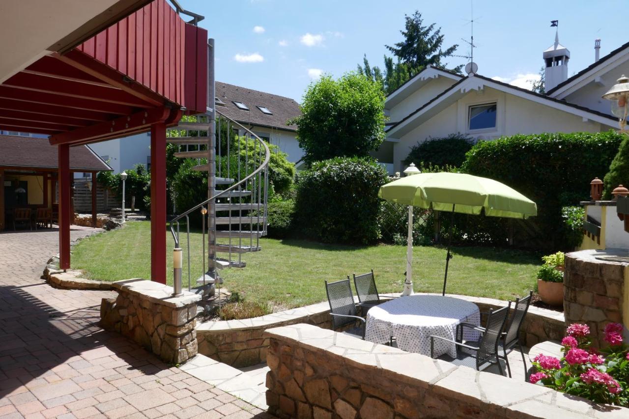 2 Zi - Fewo Schwarzwaldliebe Im Hexental, Terrasse Bollschweil Buitenkant foto