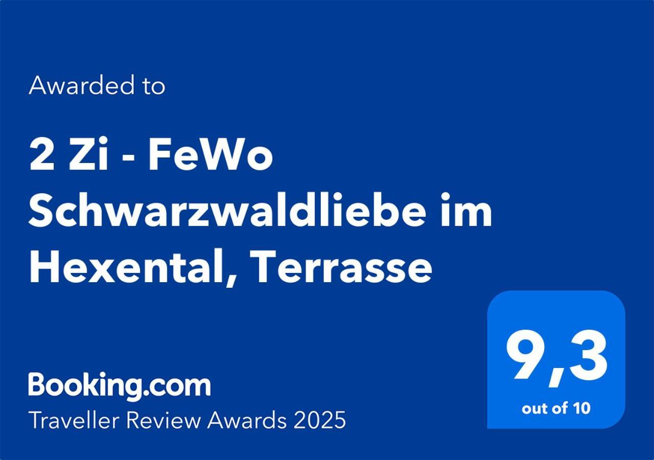 2 Zi - Fewo Schwarzwaldliebe Im Hexental, Terrasse Bollschweil Buitenkant foto